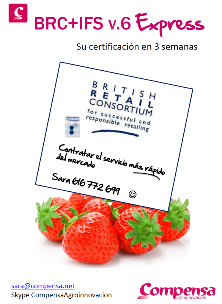 BRC rapidoIFS oferta