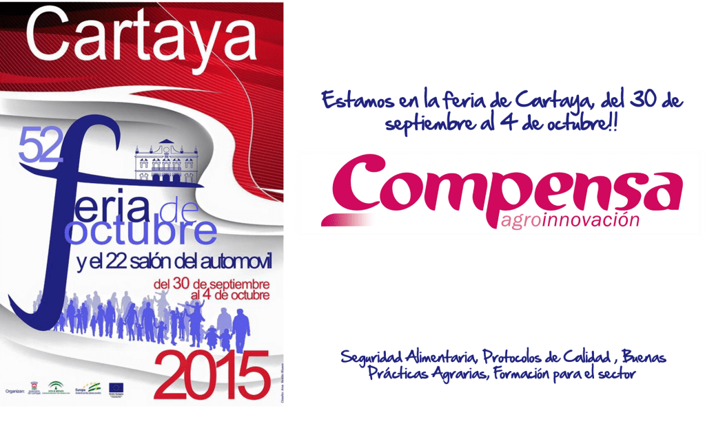 Estamos en la Feria de Cartaya  - Compensa
